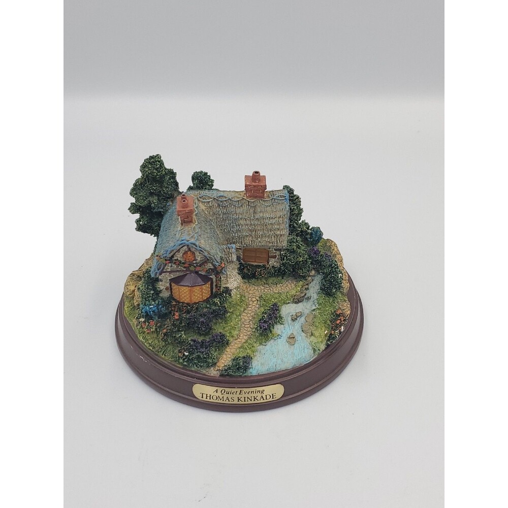 Thomas Kinkade A Quiet Evening Places In The Heart Collection Hawthorne Village